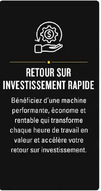 Retour sur investissement rapide